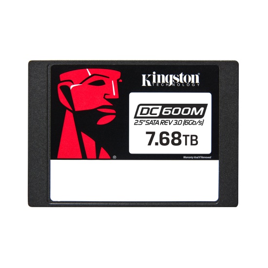 Kingston Technology 7680G DC600M (Mixed-Use) 2.5” Enterprise SATA SSD Image