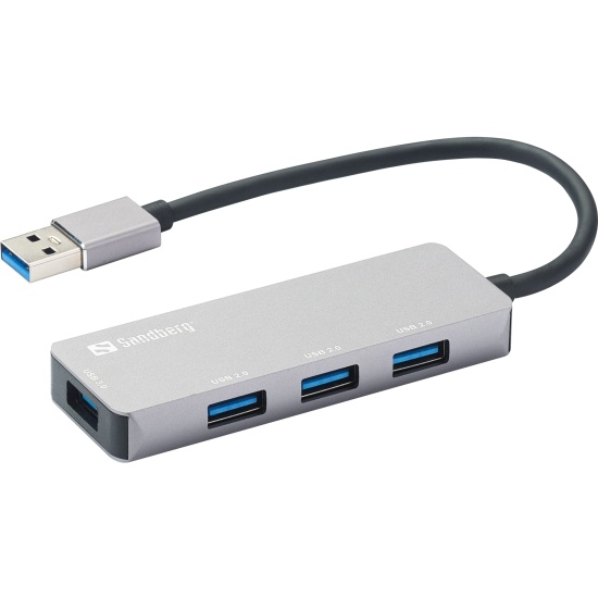 Sandberg USB-A Hub 1xUSB3.0+3x2.0 SAVER Image