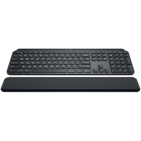 Logitech MX Keys Plus Advanced Wireless Illuminated Keyboard with Palm Rest Image