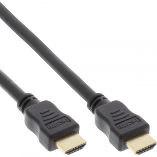 InLine 4043718210787 HDMI cable 0.5 m HDMI Type A (Standard) Black Image