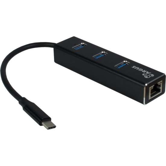 Inter-Tech ARGUS IT-410 USB 3.2 Gen 1 (3.1 Gen 1) Type-C Black Image