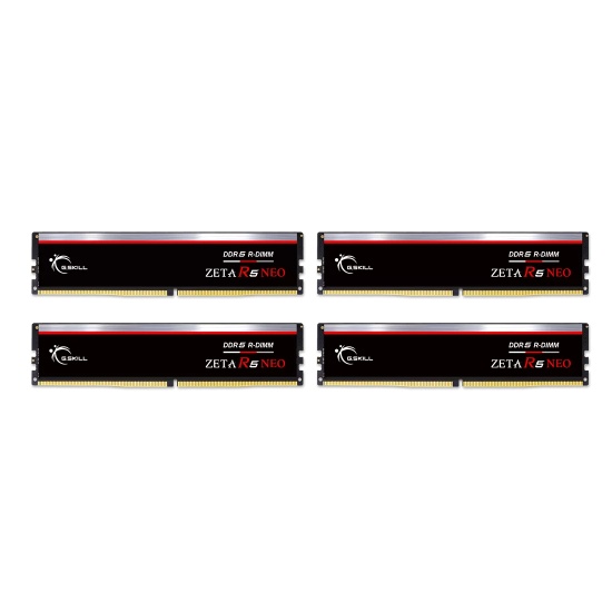 G.Skill Zeta R5 F5-6000R3036G16GQ4-ZR5NK memory module 64 GB 4 x 16 GB DDR5 6000 MHz ECC Image