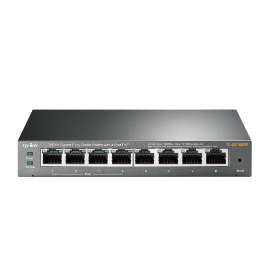 TP-Link 8-Port Gigabit Easy Smart Switch with 4-Port PoE Image