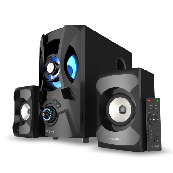 Creative Labs SBS E2900 speaker set 60 W Universal Black 2.1 channels 1-way 15 W Bluetooth Image