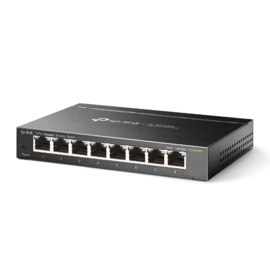 TP-Link 8-Port 10/100/1000Mbps Desktop Network Switch Image