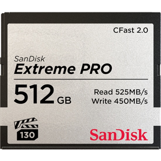 SanDisk Extreme Pro 512 GB CFast 2.0 Image