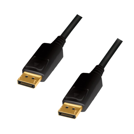 LogiLink CD0102 DisplayPort cable 3 m Black Image