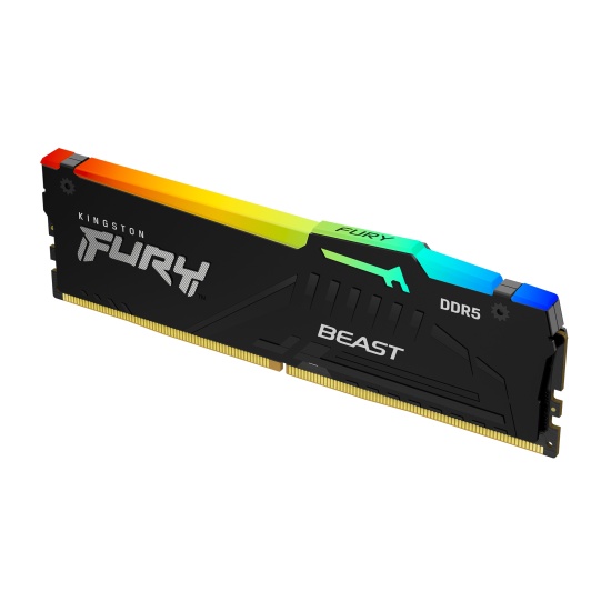 Kingston Technology FURY Beast 16GB 6000MT/s DDR5 CL30 DIMM RGB EXPO Image