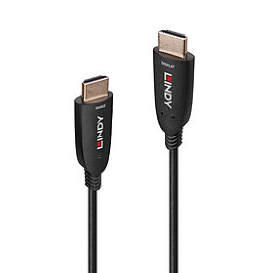 Lindy 10m Fibre Optic Hybrid HDMI 8K60 Cable Image