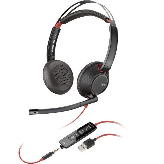 POLY Blackwire 5220 Stereo USB-A Headset Image