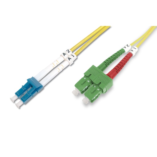 Digitus Fiber Optic Singlemode Patchcable SC ( APC ) to LC ( PC ) Image