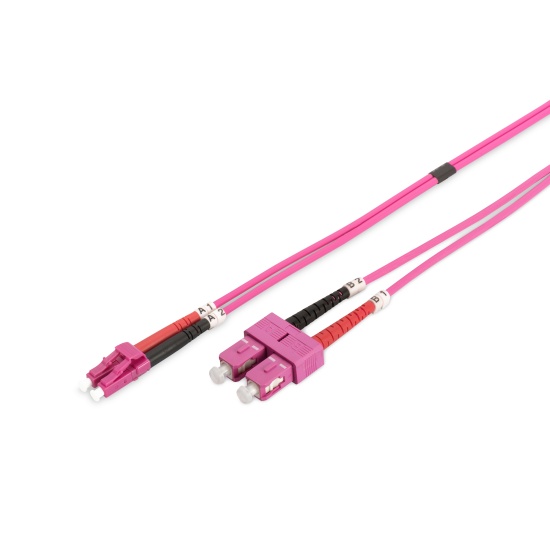 Digitus Fiber Optic Multimode Patch Cord, OM4, LC / SC Image