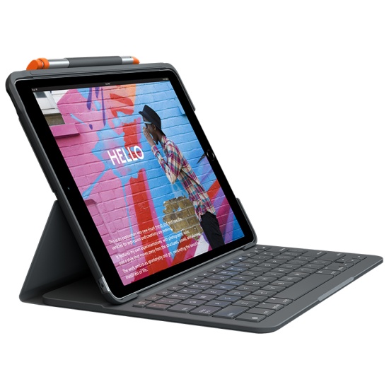 Logitech Slim Folio for iPad (7th, 8th, & 9th generation) Image