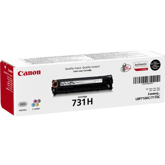 Canon 731H toner cartridge 1 pc(s) Original Black Image