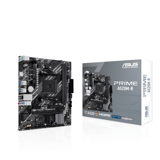 ASUS PRIME A520M-R AMD A520 Socket AM4 micro ATX Image