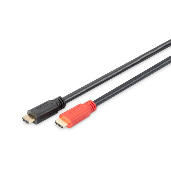 Digitus HDMI High Speed connection cable with Ethernet and signal amplifier Image