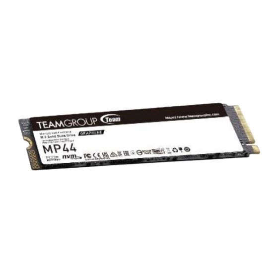Team Group TM8FPW004T0C101 internal solid state drive M.2 4 TB PCI Express 4.0 NVMe Image