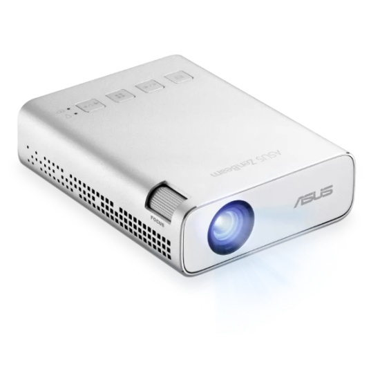 ASUS ZenBeam E1R data projector Standard throw projector 200 ANSI lumens LED WVGA (854x480) Silver Image