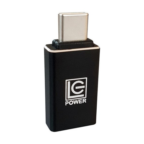 LC-Power LC-ADA-U31C cable gender changer USB C USB A Black Image