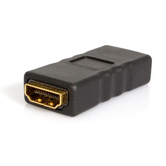 StarTech.com HDMI to HDMI Adapter, High Speed HDMI to HDMI Connector, 4K 30Hz HDMI to HDMI Coupler, HDMI to HDMI Converter, HDMI Female to HDMI Female Adapter Image