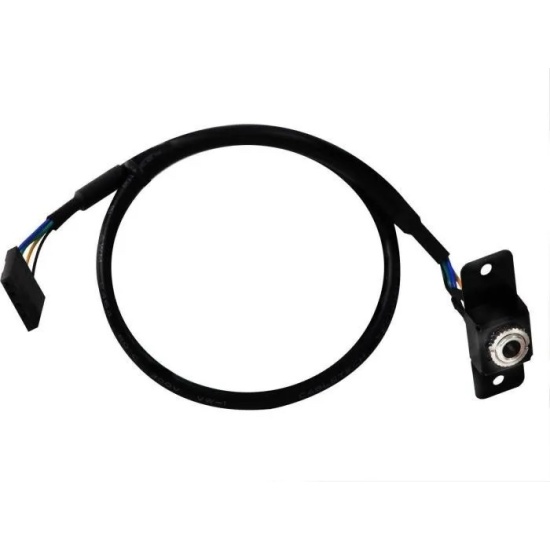 Asrock Rear audio cable 3.5mm Black Image