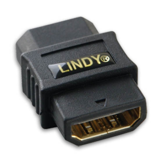 Lindy 41230 cable gender changer HDMI Black Image