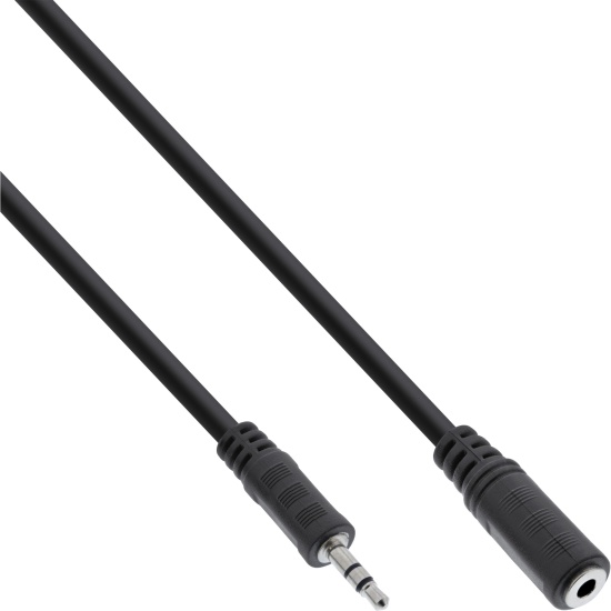 InLine Audio Cable 3.5mm Stereo male / female 1m Image