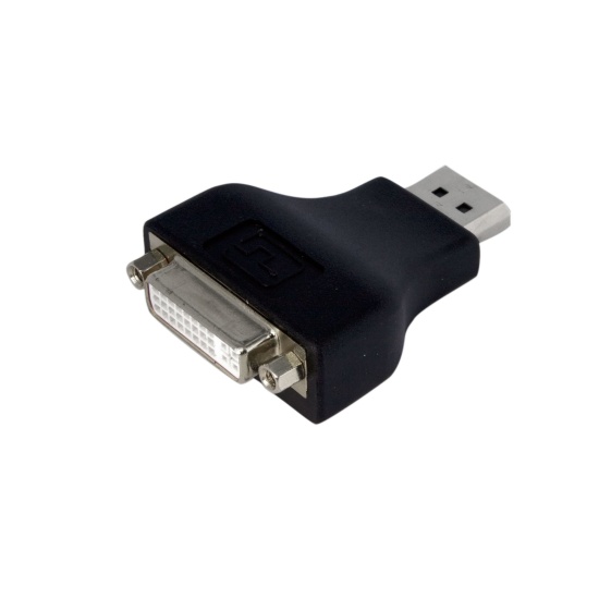 StarTech.com Compact DisplayPort to DVI Adapter - DisplayPort to DVI-D Adapter/Video Converter 1080p - DP to DVI Monitor/Display Adapter Dongle - DP to DVI Adapter - Latching DP Connector Image