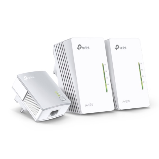 TP-Link Powerline 600 Wi-Fi 3-pack Kit Image
