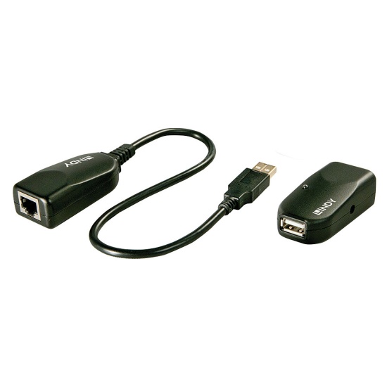 Lindy Cat.5 USB 2.0 Extender 50m, 1 Port Image