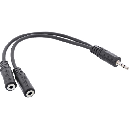 InLine 3.5mm Jack Y-Cable male to 2x 3.5mm jack female Stereo 2m Image