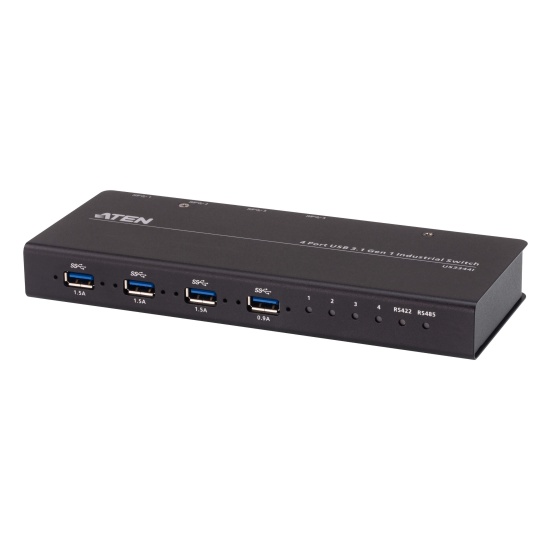 ATEN 4-Port USB 3.1 Gen1 Industrial Switch Image