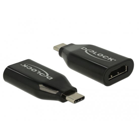 DeLOCK 62978 USB graphics adapter 4096 x 2160 pixels Black Image