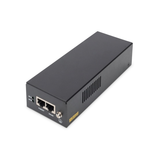 Digitus Gigabit Ethernet PoE++ Injector, 802.3bt, 85 W Image