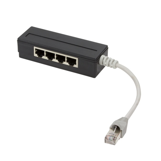 LogiLink MP0032 network splitter Black Image