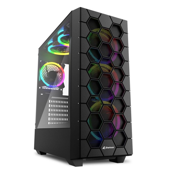 Sharkoon RGB HEX Desktop Black Image