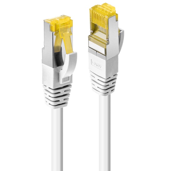 Lindy 0.3m RJ45 S/FTP LSZH Cable, White Image