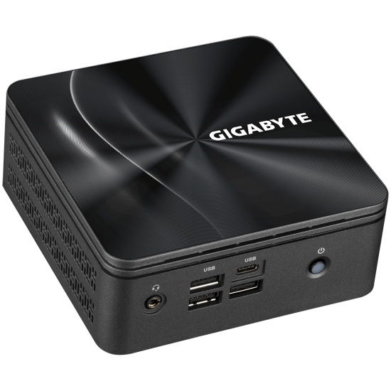 Gigabyte GB-BRR5H-4500 PC/workstation barebone UCFF Black 4500U 2.3 GHz Image