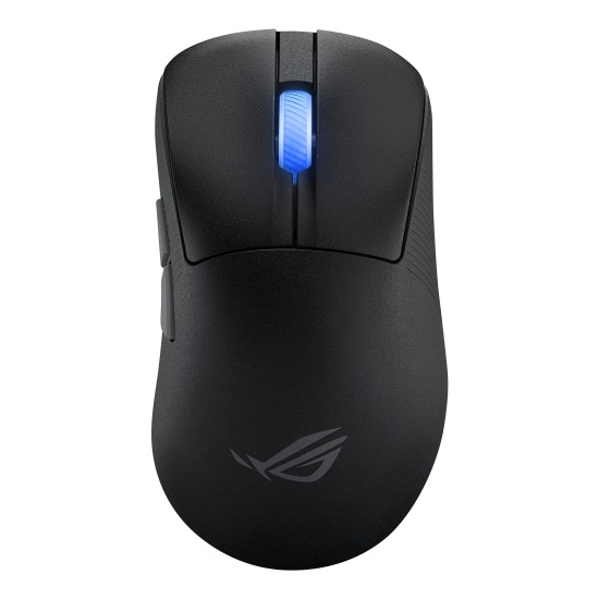 ASUS ROG Keris II Ace Wireless AimPoint Black mouse Right-hand RF Wireless + Bluetooth + USB Type-A Optical 42000 DPI Image