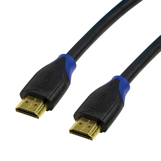 LogiLink CH0062 HDMI cable 2 m HDMI Type A (Standard) Black Image