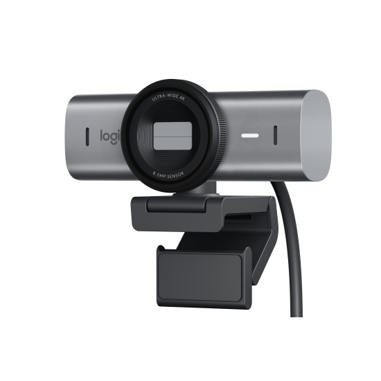 Logitech MX Brio 705 for Business webcam 8.5 MP 4096 x 2160 pixels USB 3.2 Gen 1 (3.1 Gen 1) Aluminium, Black Image