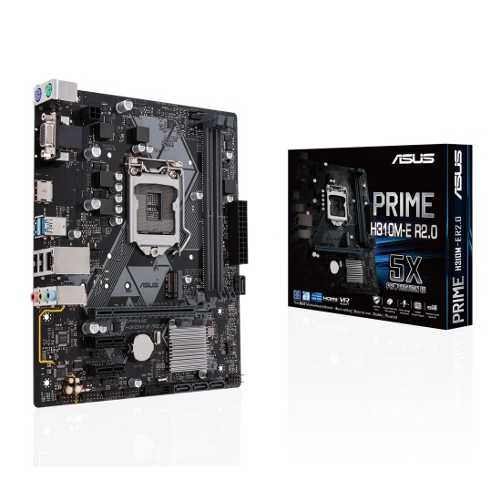 ASUS PRIME H310M-E R2.0 Intel® H310 LGA 1151 (Socket H4) micro ATX Image