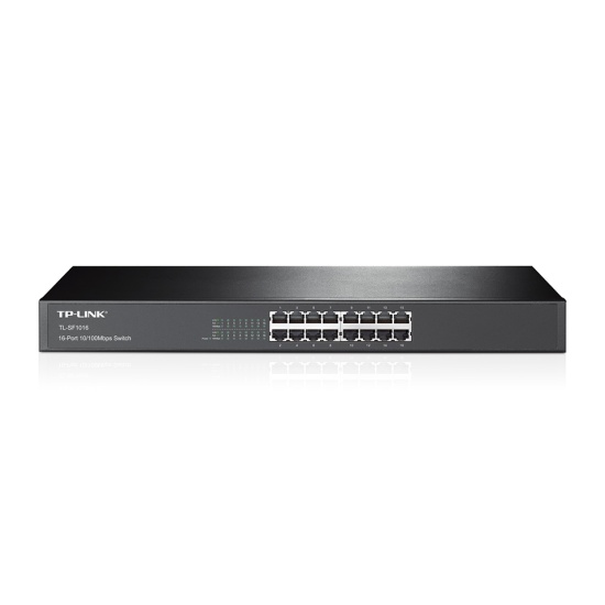 TP-Link 16-Port 10/100Mbps Rackmount Network Switch Image