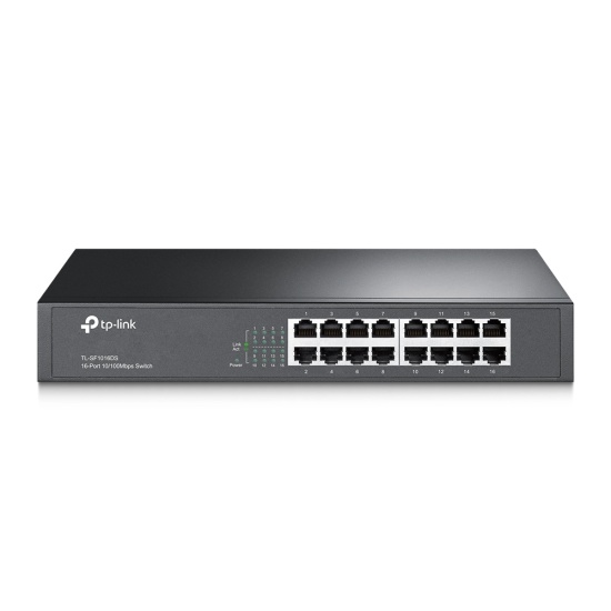 TP-Link 16-Port 10/100Mbps Desktop/Rackmount Network Switch Image