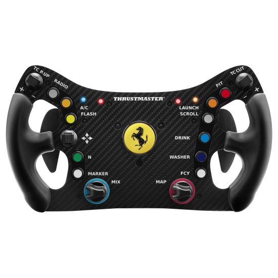 Thrustmaster Ferrari 488 GT3 Black Steering wheel Analogue / Digital PC Image