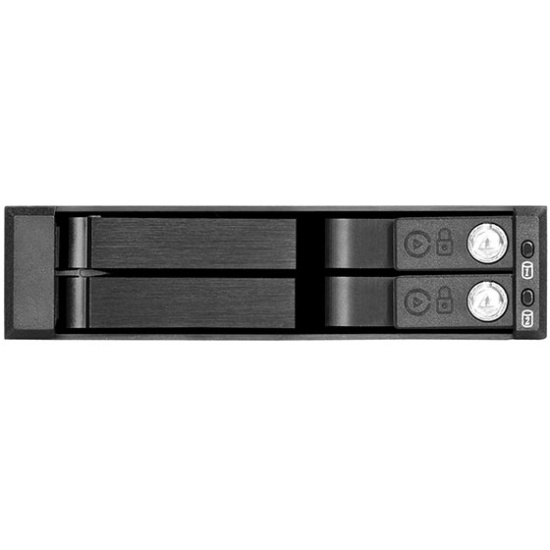 Silverstone SST-FS202B drive bay panel Black Image