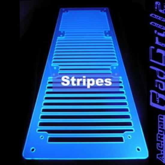 AC Ryan RadGrillz - Stripes 3x120 Acryl UVBlue Image