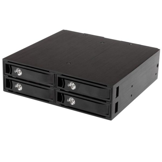 StarTech.com 4-bay mobile rack backplane for 2.5in SATA/SAS drives Image