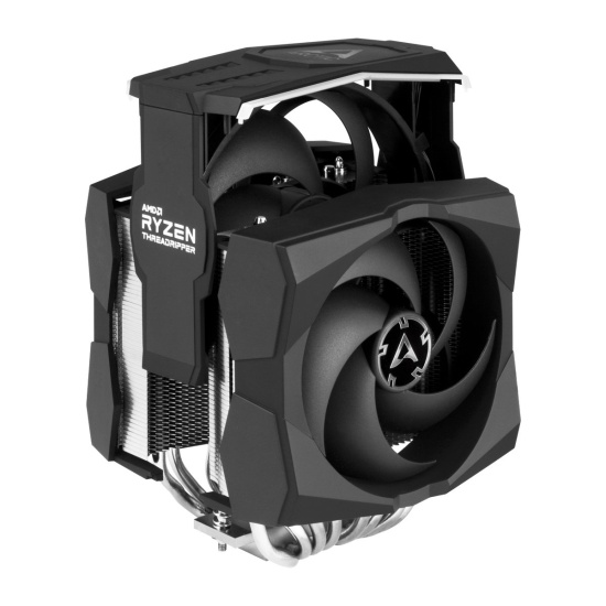 ARCTIC Freezer 50 TR - Dual Tower CPU Cooler for AMD Ryzen Threadripper with A-RGB Image