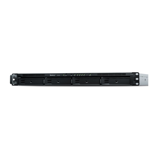 Synology RX418 disk array Rack (1U) Black, Grey Image